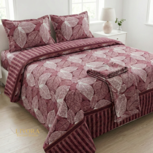 CRYSTAL KING SIZE 3 PIECE BED SHEET - CKSBS04