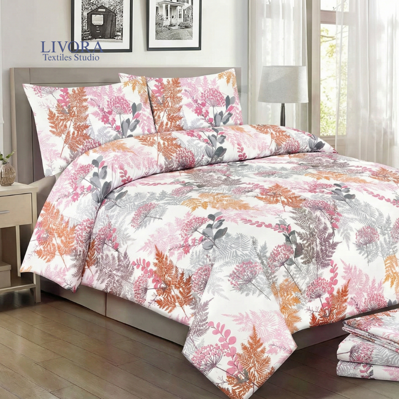 BRILLIANT HOMES 3 PIECE BED SHEET- BHBS02