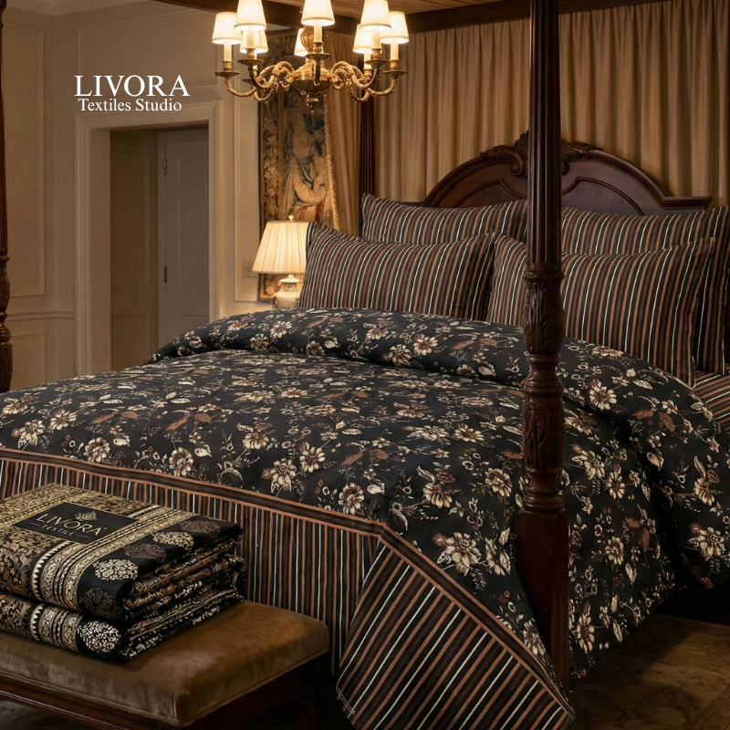 DYNASTY BED SHEETS 3PC - DBS04