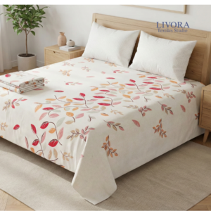 BRILLIANT HOMES 3 PIECE BED SHEET- BHBS04