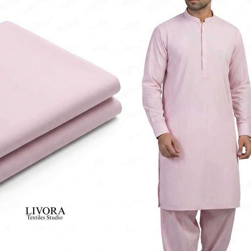 SLUB WASH AND WEAR CHINA FABRIC UNSTITCHED - SWCF05