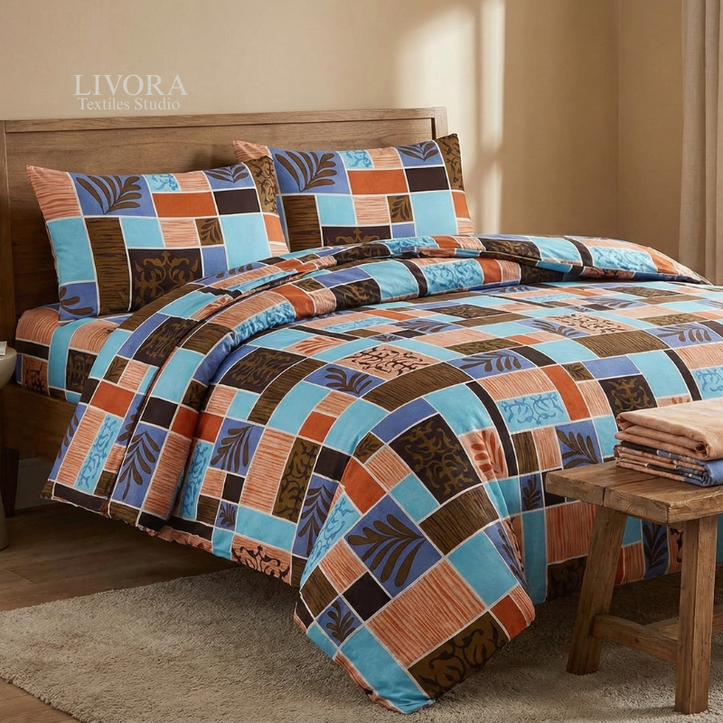 COZY 3PC BED SHEETS - CPBS05